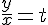 https://www.cyberforum.ru/cgi-bin/latex.cgi?\frac{y}{x}=t