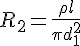 https://www.cyberforum.ru/cgi-bin/latex.cgi?R_2= \frac {\rho l}{ \pi d_1^2}