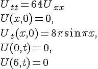  Ответ на вопрос по теме Решение смешанной задачи для уравнения