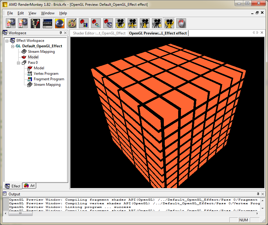Brick GLSL
